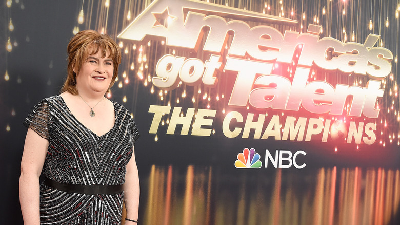 Susan Boyle at America's Got Talent: The Champions in 2018