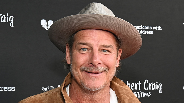 Ty Pennington wearing a hat