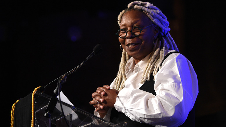 Whoopi Goldberg speaking