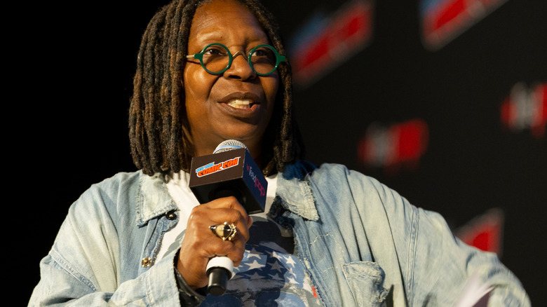 Whoopi Goldberg speaks onstage