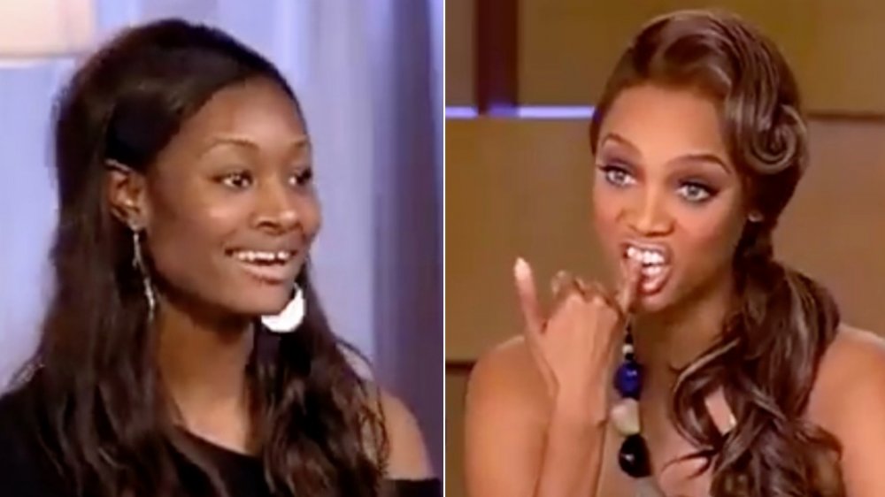 America's Next Top Model star Dani Evans, Tyra Banks