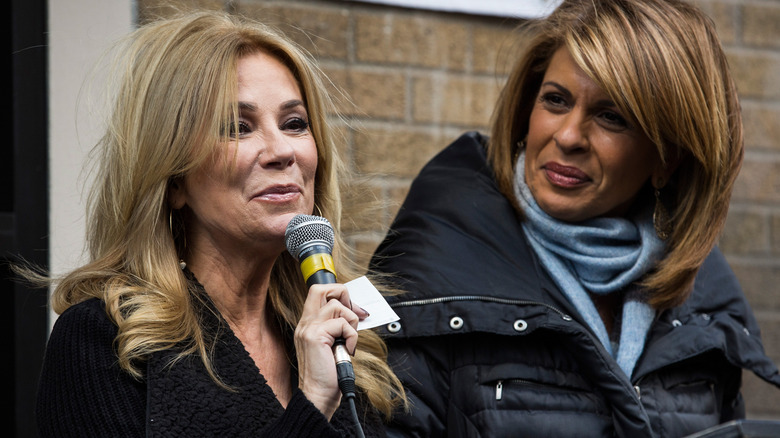 Kathie Lee Gifford outside Today