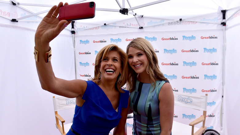 Hoda Kotb with Jenna Bush Hager