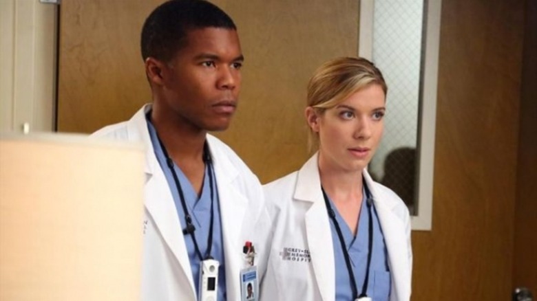 Grey's Anatomy stars Gaius Charles and Tessa Ferrar