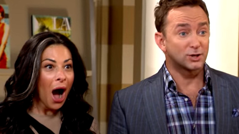Stacy London gasping near Clinton Kelly