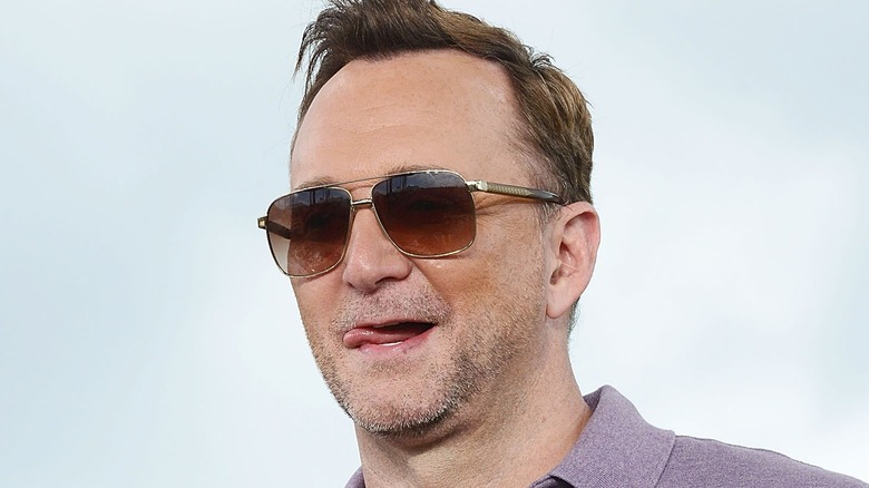 Clinton Kelly wearing sunglasses 