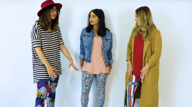 Women wearing LuLaRoe