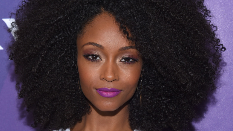 Yaya DaCosta on the red carpet 