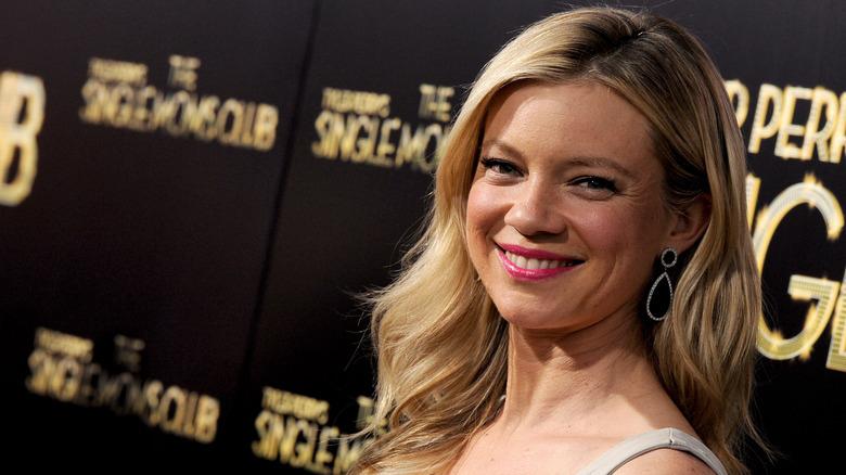 Amy Smart at movie premiere