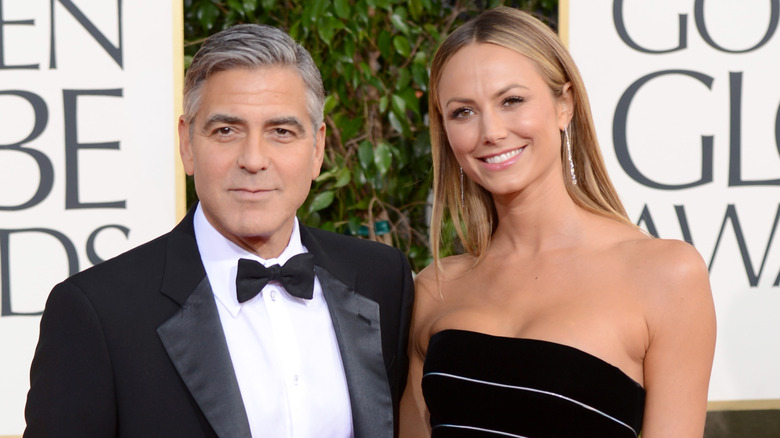 Stacy Keibler George Clooney