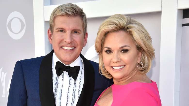 Todd Chrisley poses with wife Julie