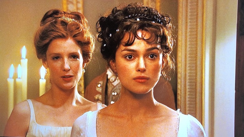 Kelly Reilly and Keira Knightly in Pride and Prejudice