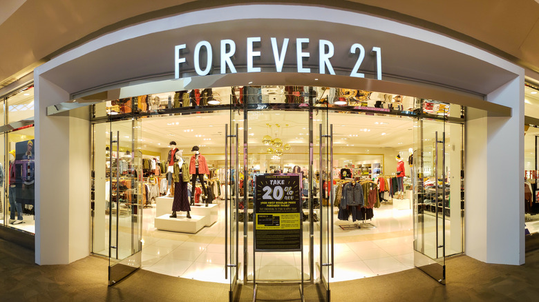 forever 21 store design