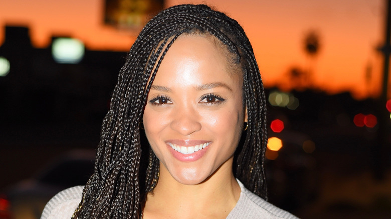 Actress Sal Stowers smiles for the camera. 