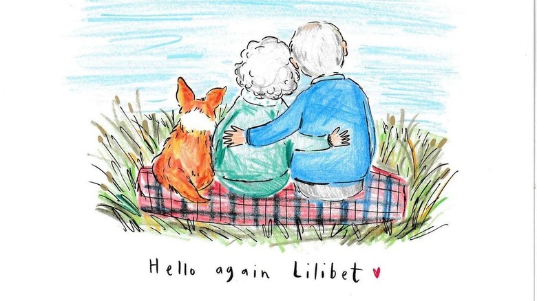 Hello again Lilibet illustration