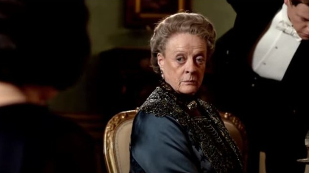 Dame Maggie Smith on Downton Abbey