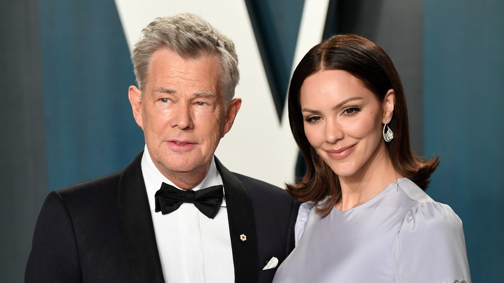 Katharine McPhee and David Foster