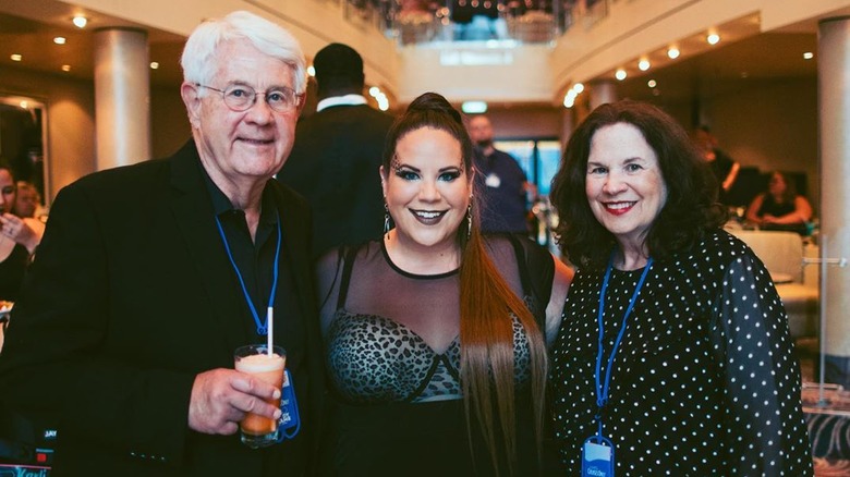 Whitney Way Thore and her parents