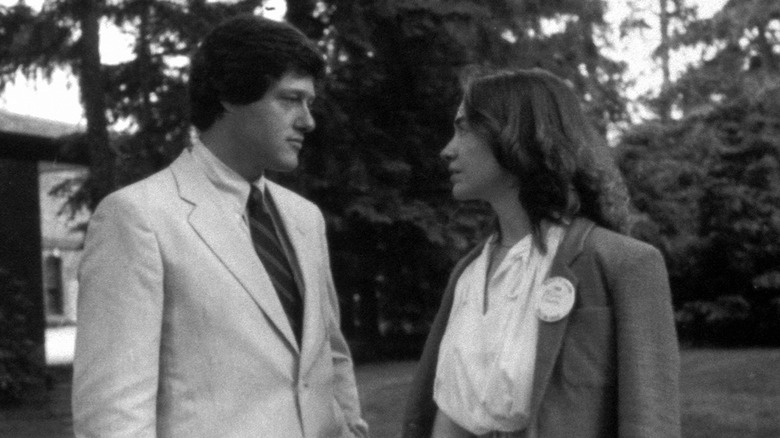 Hillary and Bill Clinton in 1969