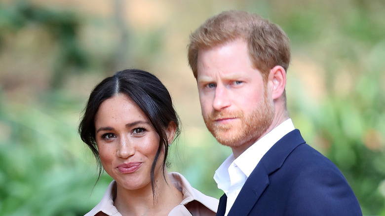 Meghan Markle and Prince Harry at event