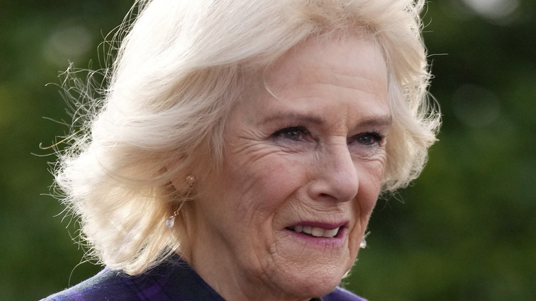 Camilla Parker Bowles smiling