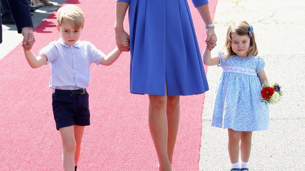 Princess Charlotte and Prince George