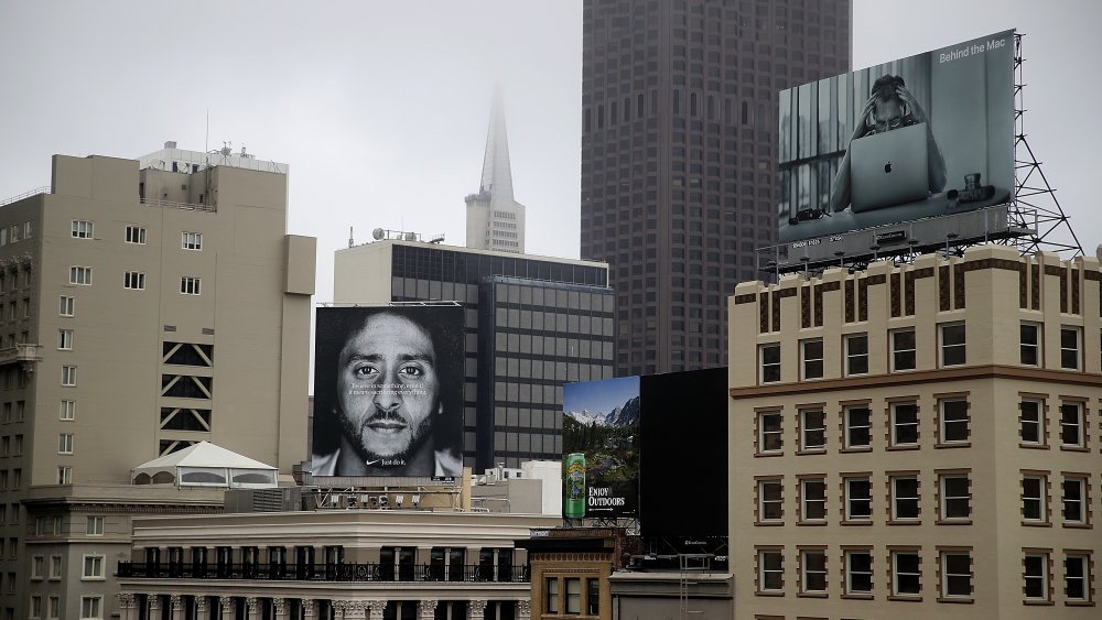 Billboards on a skyline