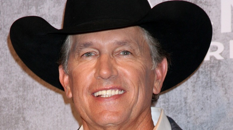 George Strait smiling