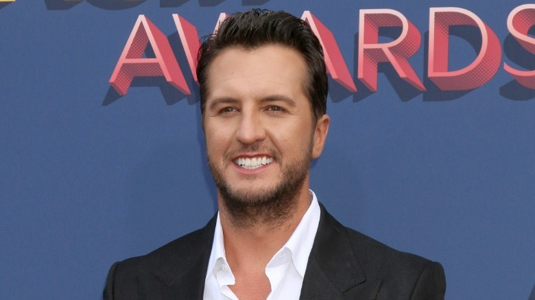 Luke Bryan smiling