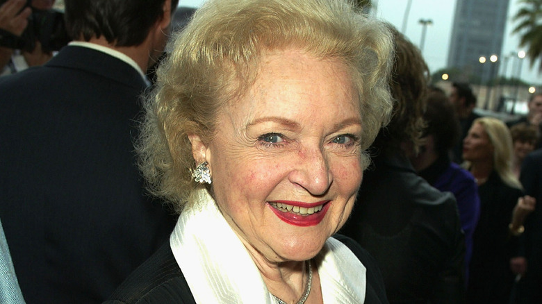 Betty White smiling