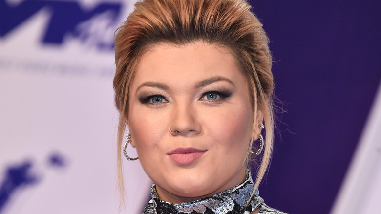 Amber Portwood smirking