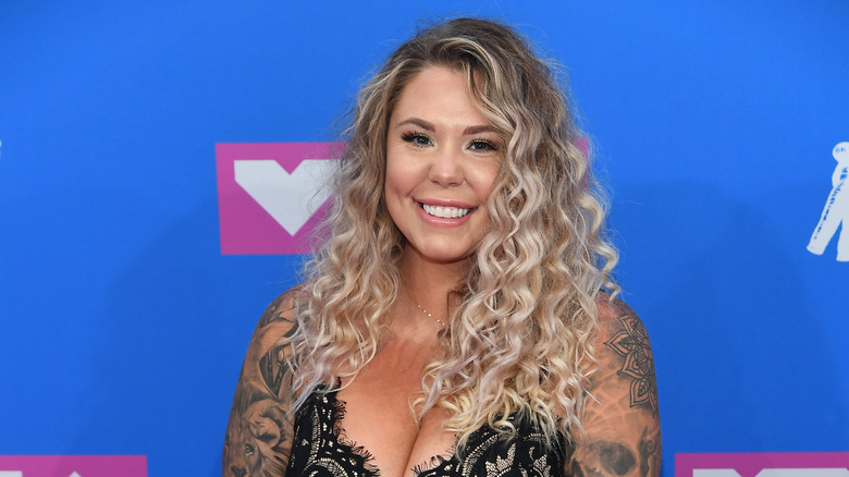 Kailyn Lowry with curly hair