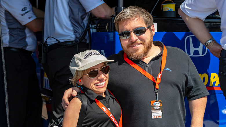 Bill and Jen smiling 