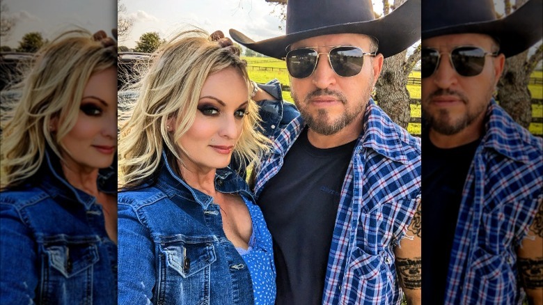 Stormy Daniels and Barrett Blade