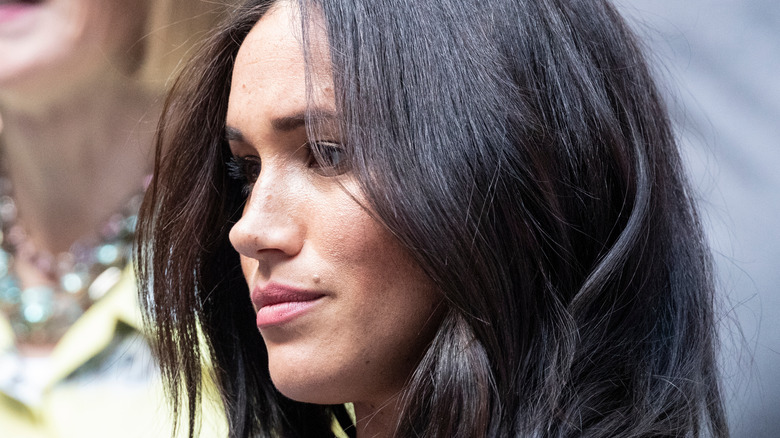 Meghan Markle looking ahead 