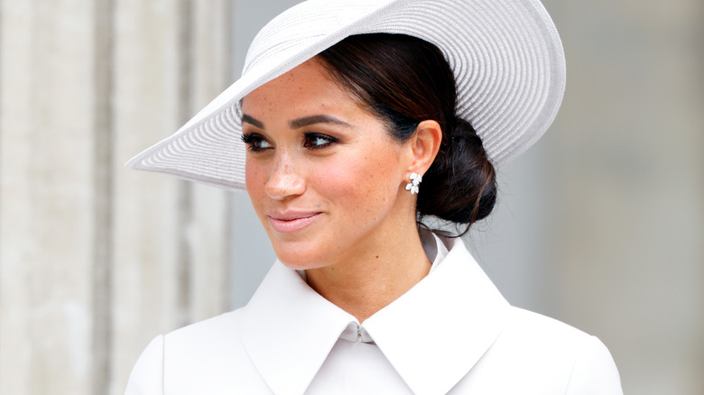 Meghan Markle smiling 