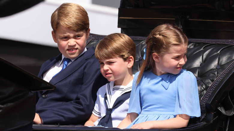 Prince George, Princess Charlotte, Prince Louis 