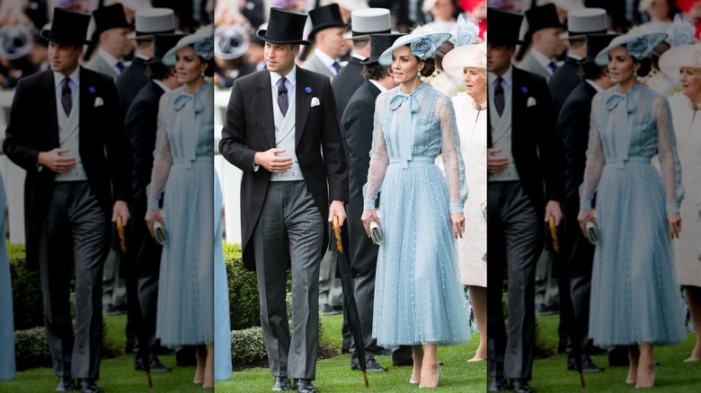 Princess Catherine and Prince William at Royal Ascot 2019 