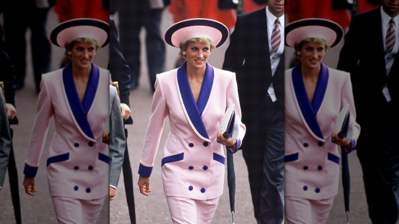 Princess Diana at Royal Ascot 1990 