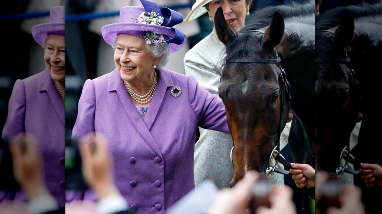 Queen Elizabeth II at Royal Ascot 2013 