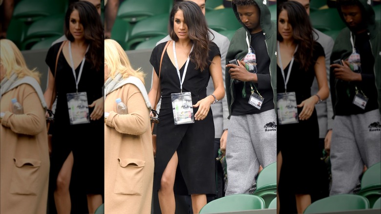 Meghan at Wimbledon 2016 