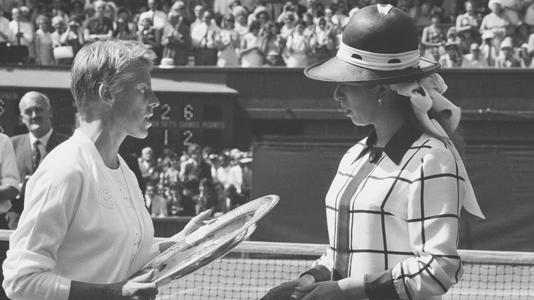 Anne at Wimbledon 