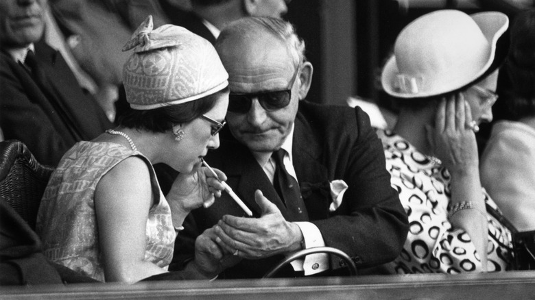 Margaret at Wimbledon 