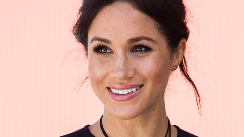 Meghan Markle smiling