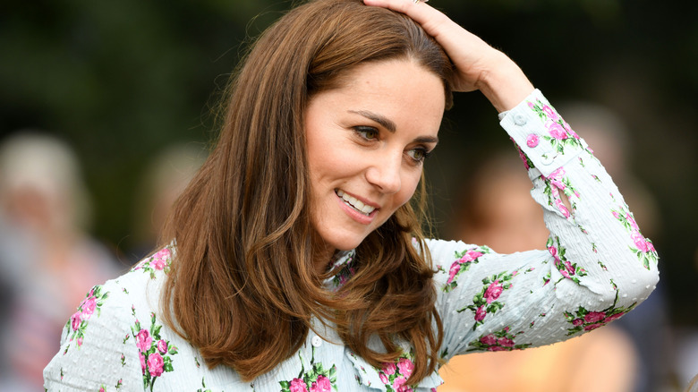 Princess Catherine smiling