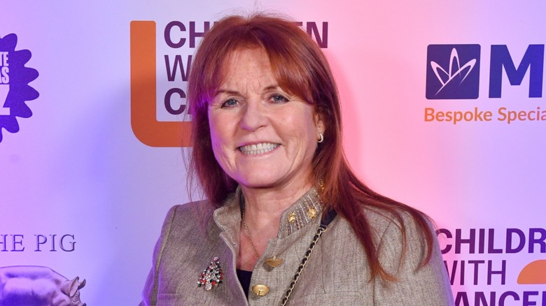 Sarah Ferguson smiling