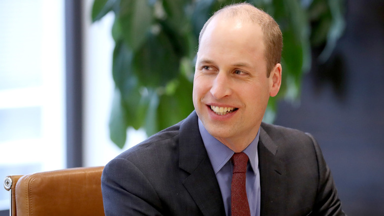 Prince William smiling