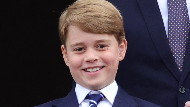 Prince George smiling