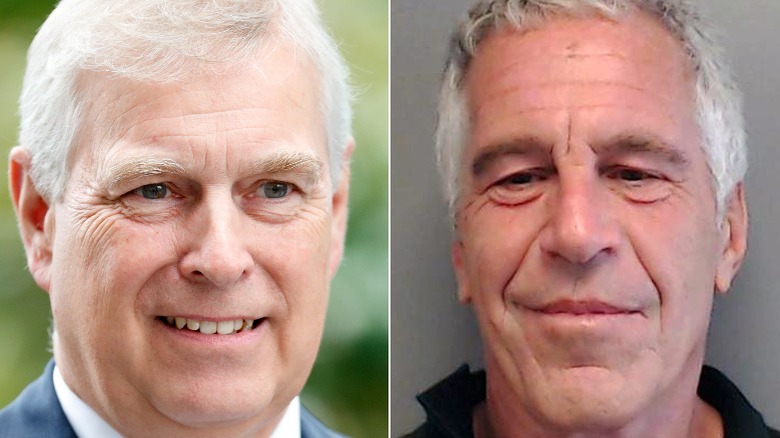 Prince Andrew and Jeffrey Epstein smiling