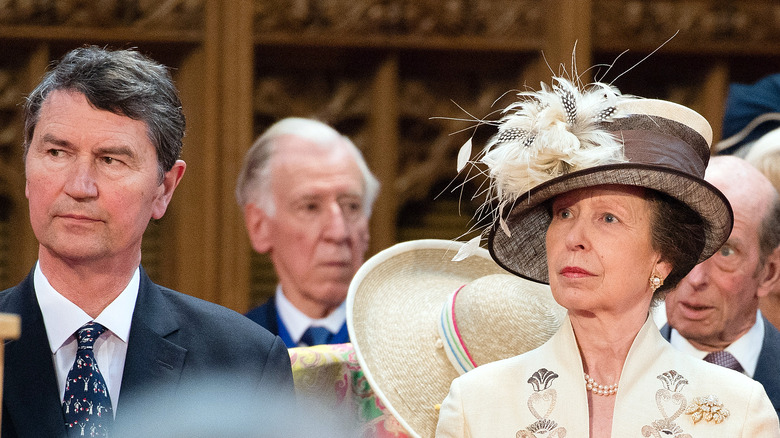 Princess Anne and Timothy Laurence